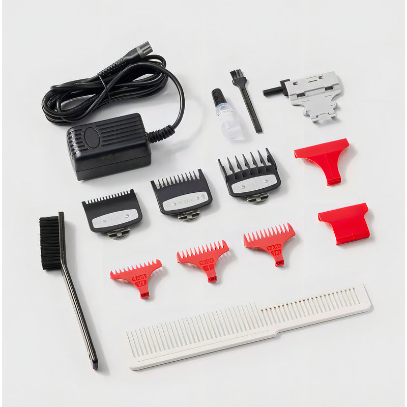 Maquinas Para Cortar Cabello Barber Combo Black Cordless Wahl Con Holograma De Autenticidad Trimmer Detailer Li + Clipper Magic Clip Para Barberías Y Estéticas