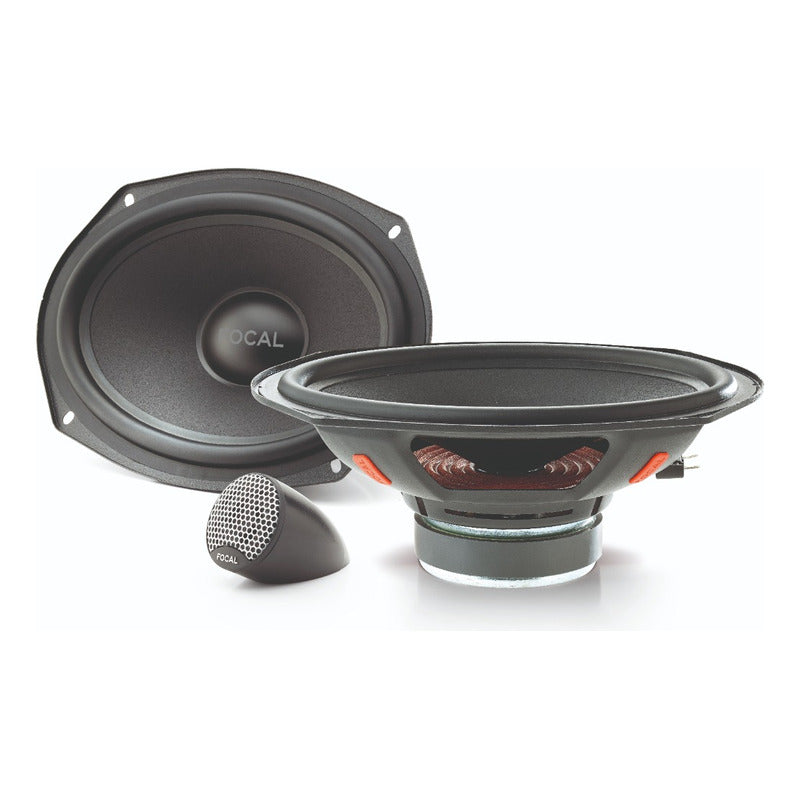 Bocinas Para Auto Focal Universal Isu690 6x9inc 2vias 80wrms