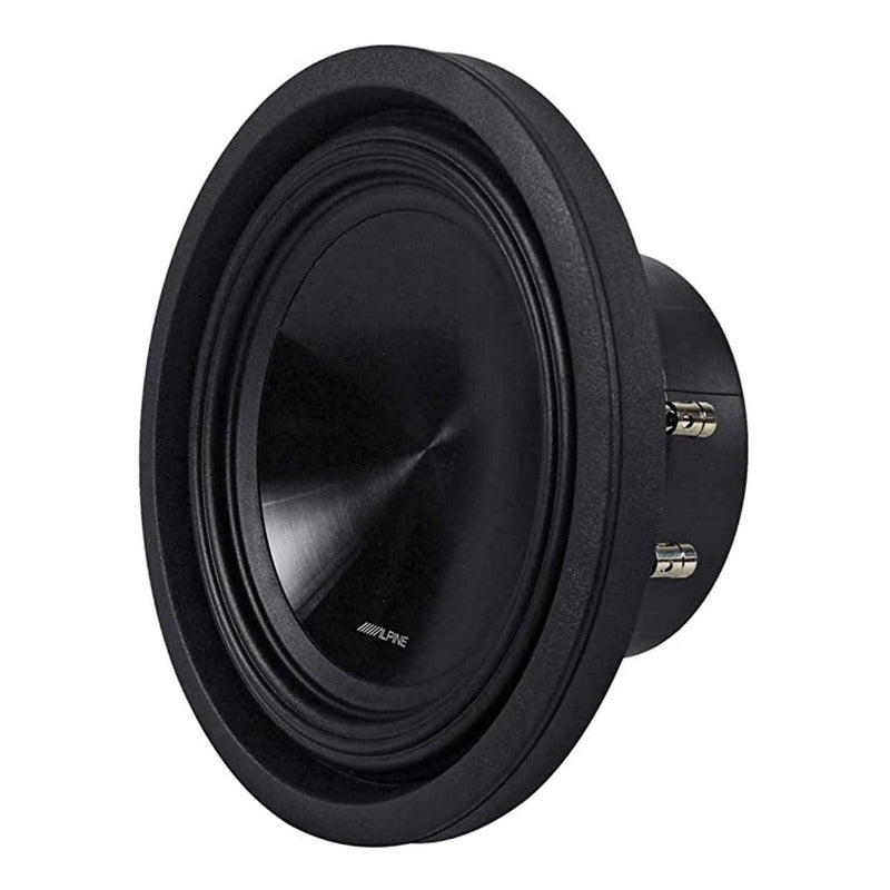 Subwoofer Alpine Modelo W10s4 10 Pulgadas Potencia Máxima 750w Potencia Rms 250w 4 Ohmios Color Negro