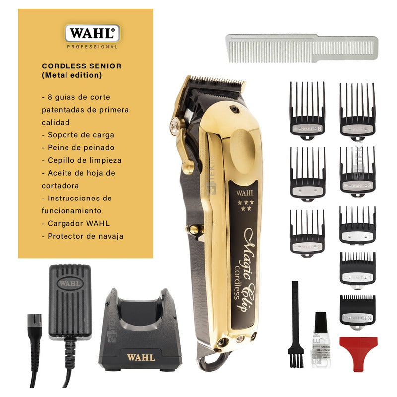 Wahl 5 Star Magic Clip Edición Gold Cortapelo Inalambrica