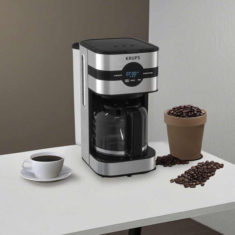 Cafetera Krups Simplybrew Pantalla Digital Filtro Permanente