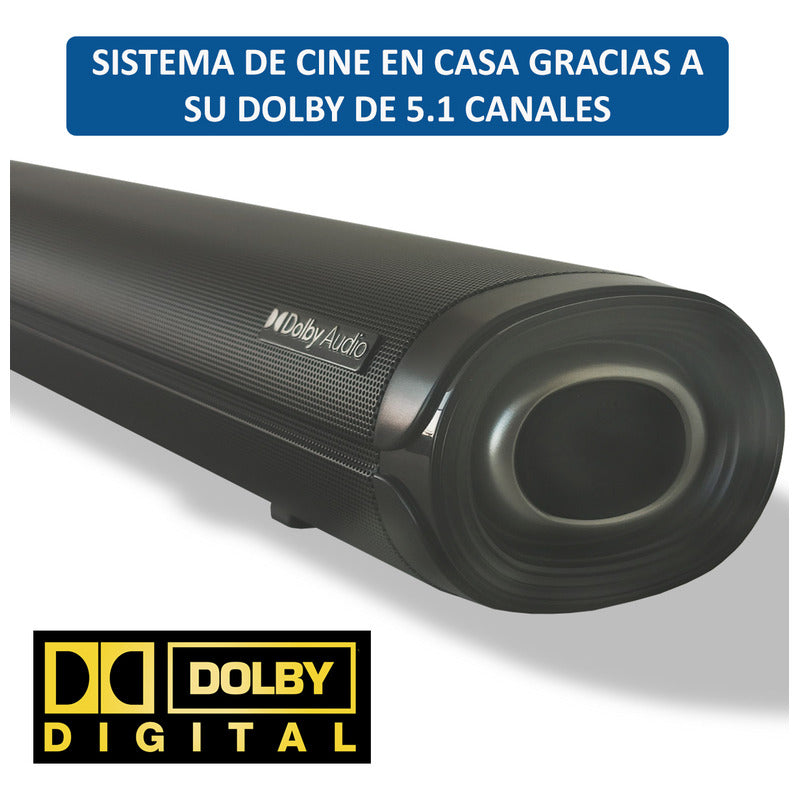 Barra De Sonido Smart Tv Pure Acoustics Bluetooth Subwoofer