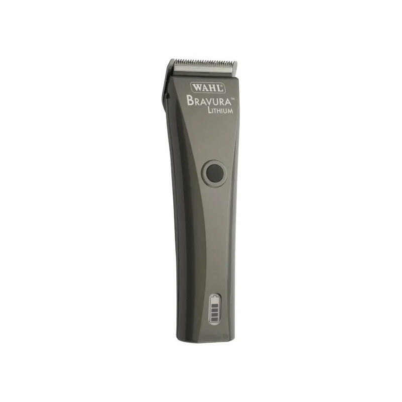 Bravura Lithium Wahl Pet, Maquina Rasuradora De Perros Profesional Inalámbrica, Color Gris, Cuchillas 5 En 1, 90 Minutos De Autonomía