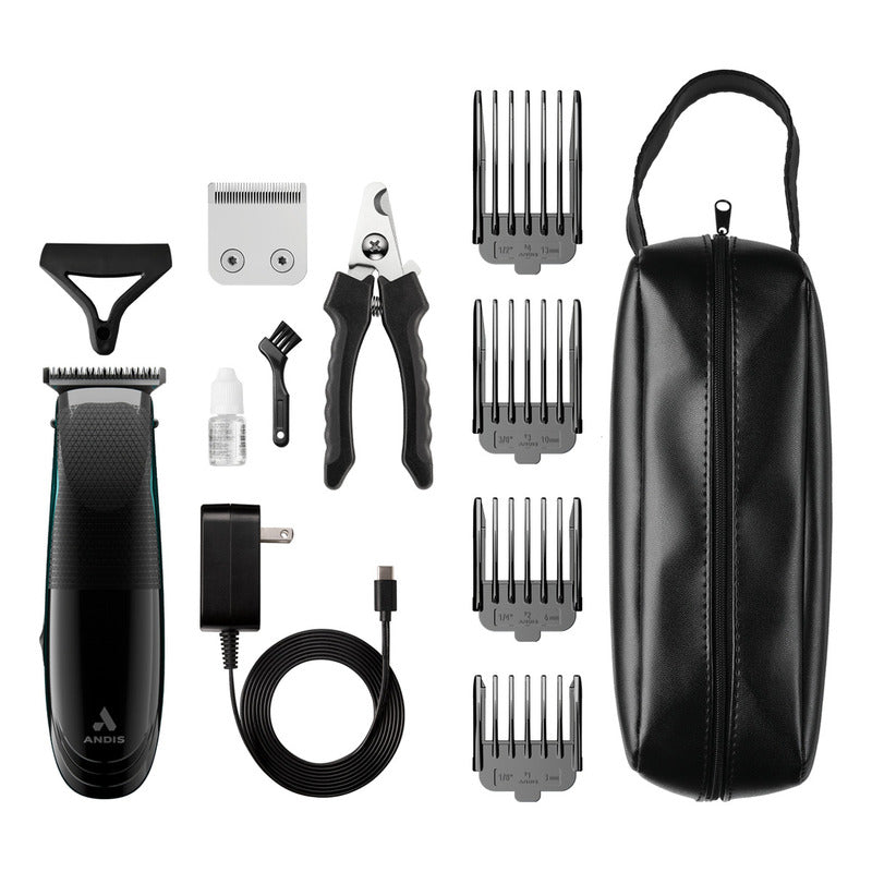 Máquina Rasuradora Inalámbrica Andis Para Perro Y Gato, Maquina Para Rasurar Mascotas Con Puerto De Carga Usb-c Clt-3