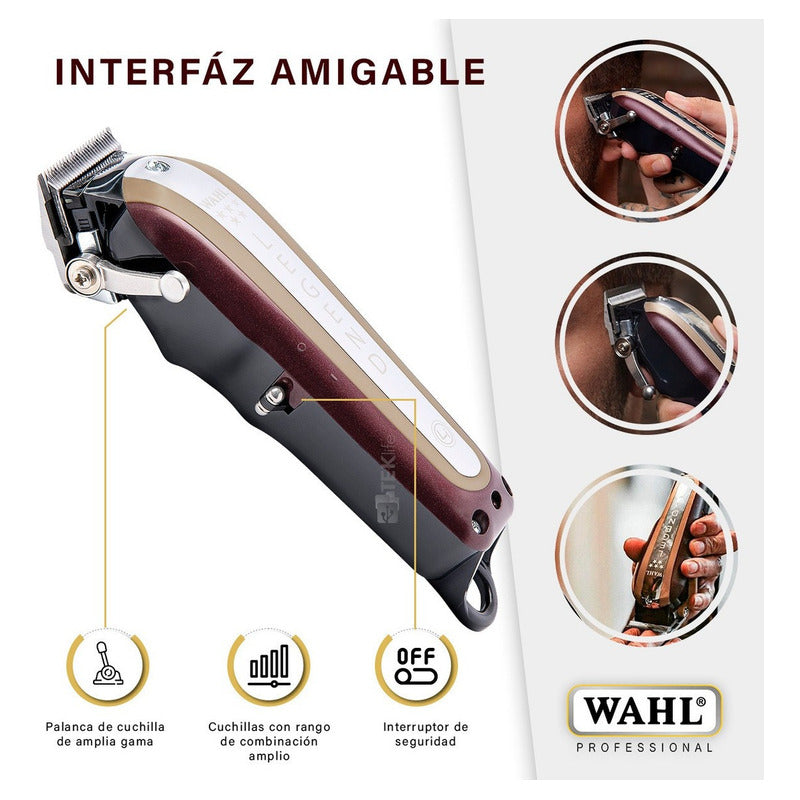 Máquina Wahl Clipper 5 Star Cordless Legend Profesional 8594