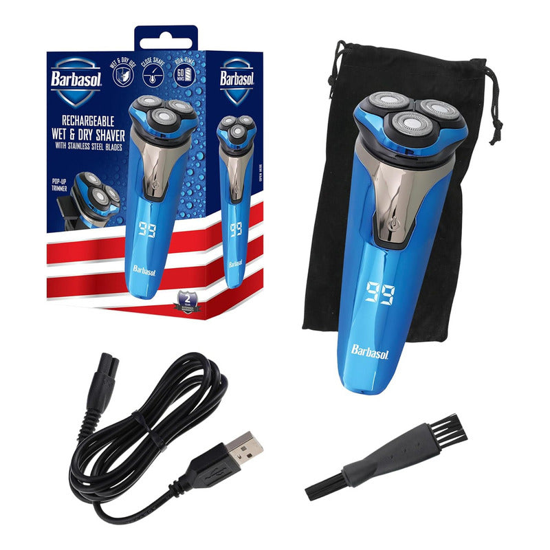 Maquina Rasuradora Eléctrica Shaver Barbasol Para Uso En Humedo/seco