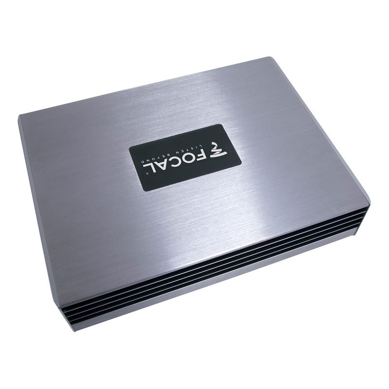 Amplificado De Audio Focal 4 Canales Clase D Fdp 4.600 V2 Color Plateado