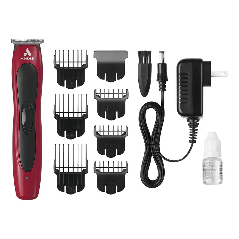 Maquina Recortadora Andis Para Cabello Barba Y Bigote Inalámbrica 60 Minutos Duración De Batería Versatrim Btf3