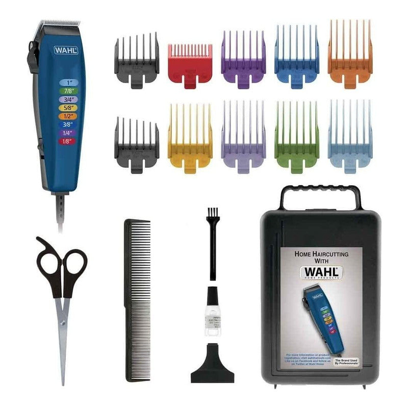 Máquina Cortadora De Cabello Kit Wahl 17 Piezas Profesional