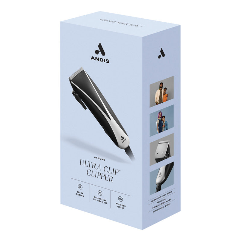 Maquina Rasuradora De Pelo Andis Ultra Clip Npm-10 4 Peines