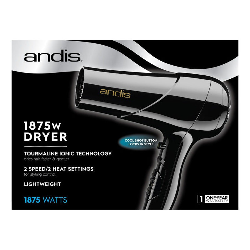 Andis 1875 W Iónico De Turmalina Secador 18 Libras