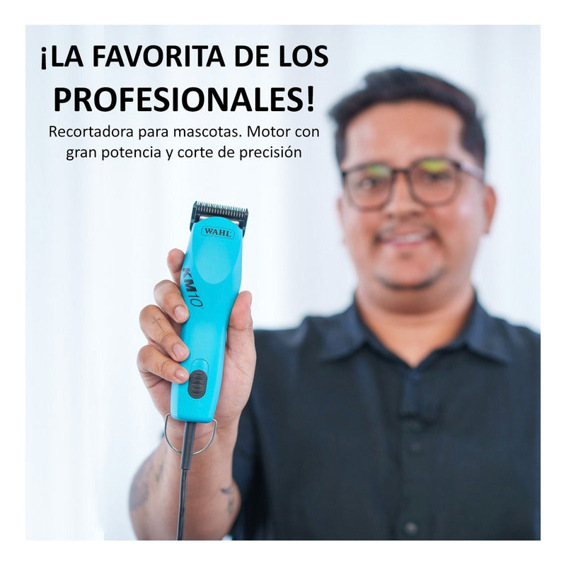 Cortadora De Pelaje Wahl Para Mascotas Km10 Pro 2 Velocidade