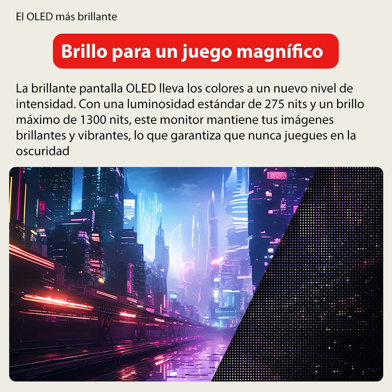 Monitor Gaming Ultragear LG Pantalla Oled 32 Pulgadas 4k Uhd