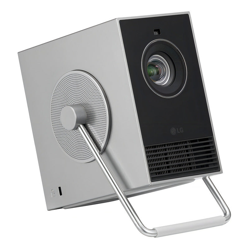 Mini Proyector Portátil Inteligente LG Cinebeam Q Hu710pb 4k, Con Ajuste De Pantalla Automático, Enfoque Automático, Láser Rgb, Hasta 154%