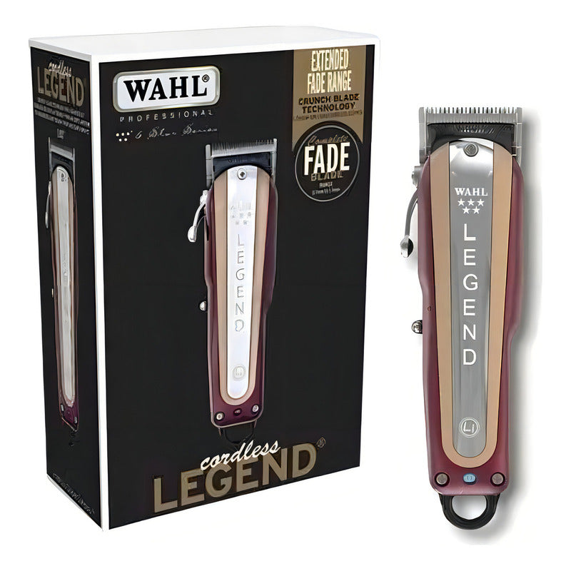 Cortadora De Pelo Wahl Professional 5 Star Cordless Legend 8594 Bordó 127v