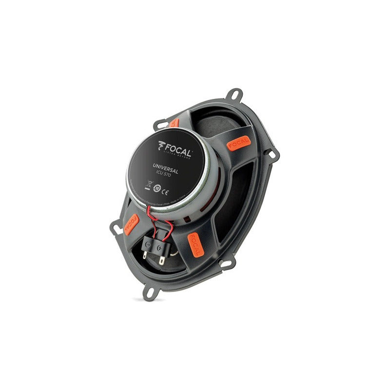 Bocinas Para Auto Focal Universal Icu570 5x7inc 2vias70wrms