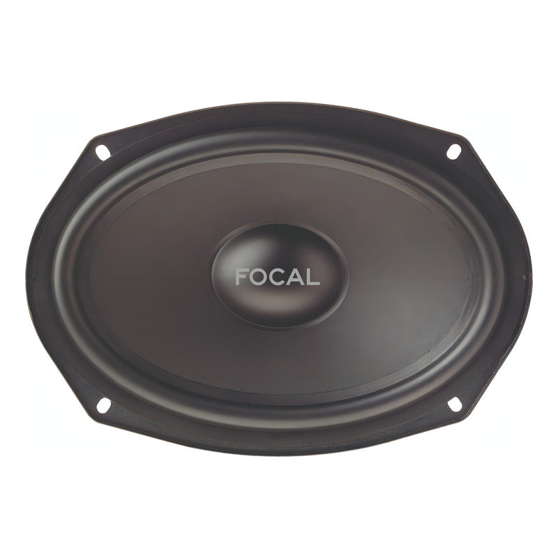 Bocinas Para Auto Focal Universal Isu690 6x9inc 2vias 80wrms Color Negro