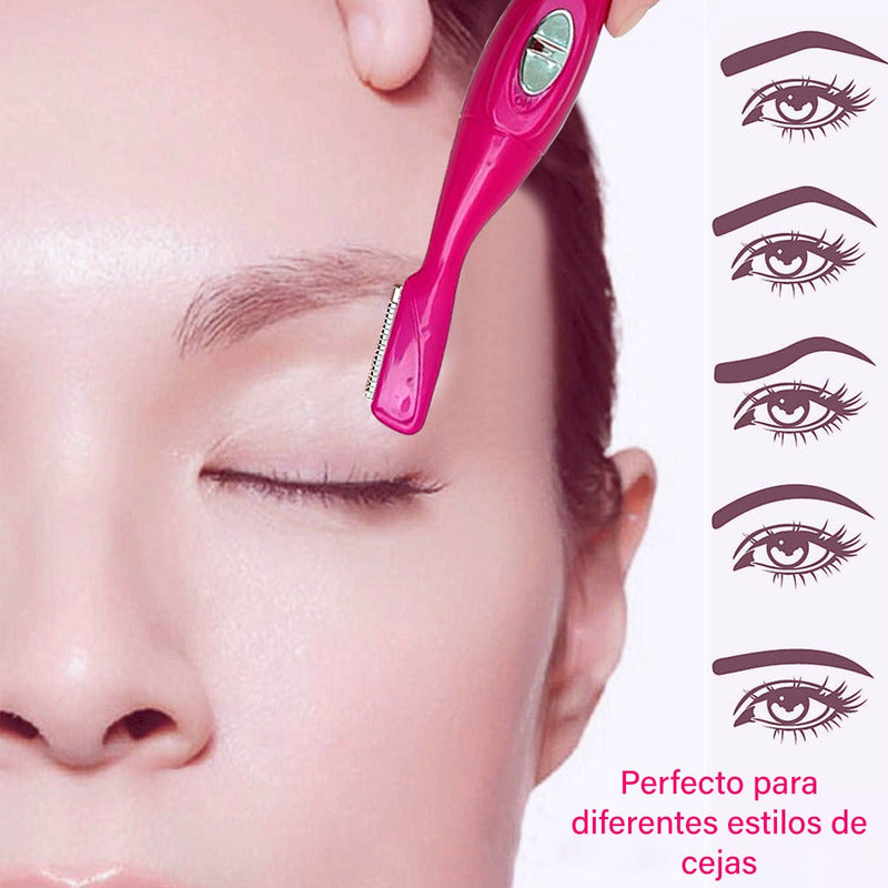 Depiladora Facial Pure Silk Perfecta Para Rostro Y Cejas