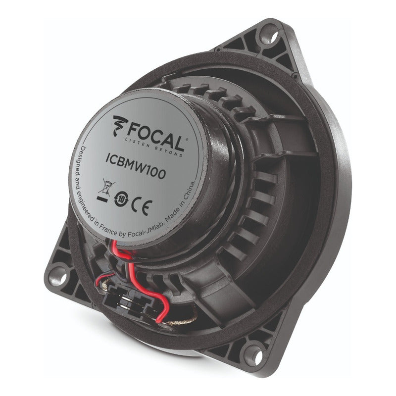 Bocinas Para Auto Focal Ic Bmw 100 5 2vias 40w Rms 80w Max Color Negro