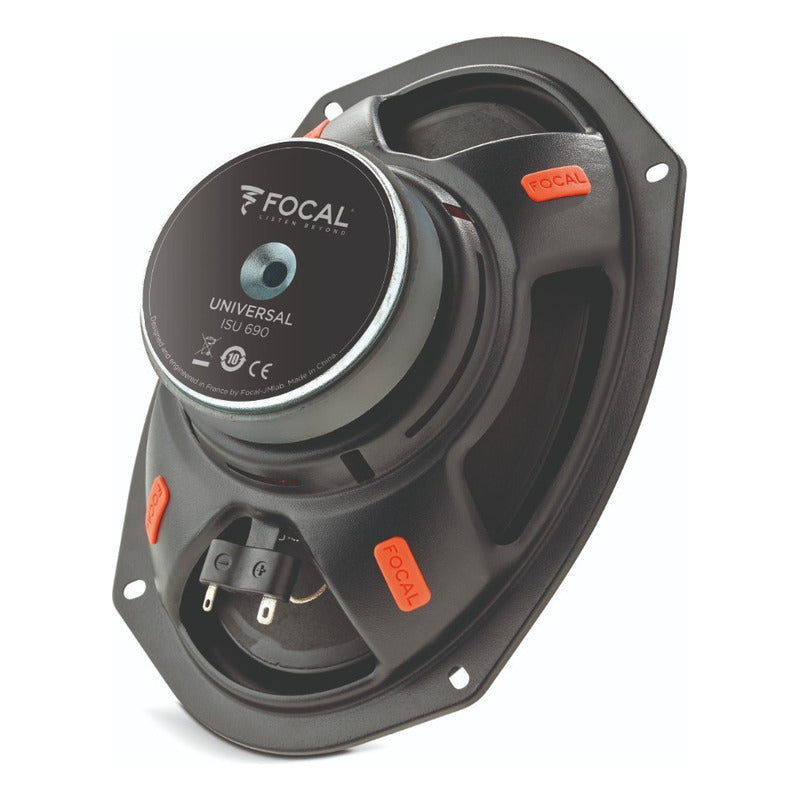 Bocinas Para Auto Focal Universal Isu690 6x9inc 2vias 80wrms