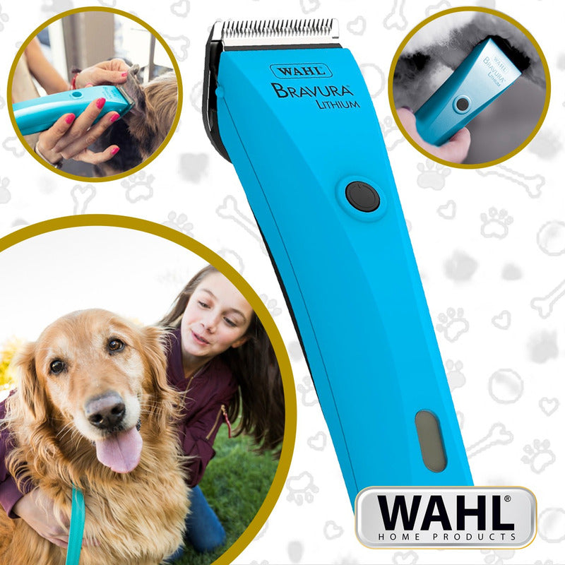 Máquina Inalámbrica Rasuradora Perro Wahl Profesional Bravur