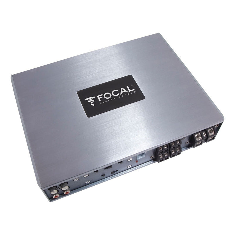 Amplificado De Audio Focal 4 Canales Clase D Fdp 4.600 V2 Color Plateado