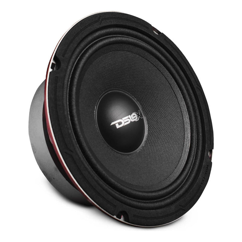 Altavoz Ds18 Medios 6 6.5 Pulgadas Woofer Pro X6m 450w Audio Auto Color Negro