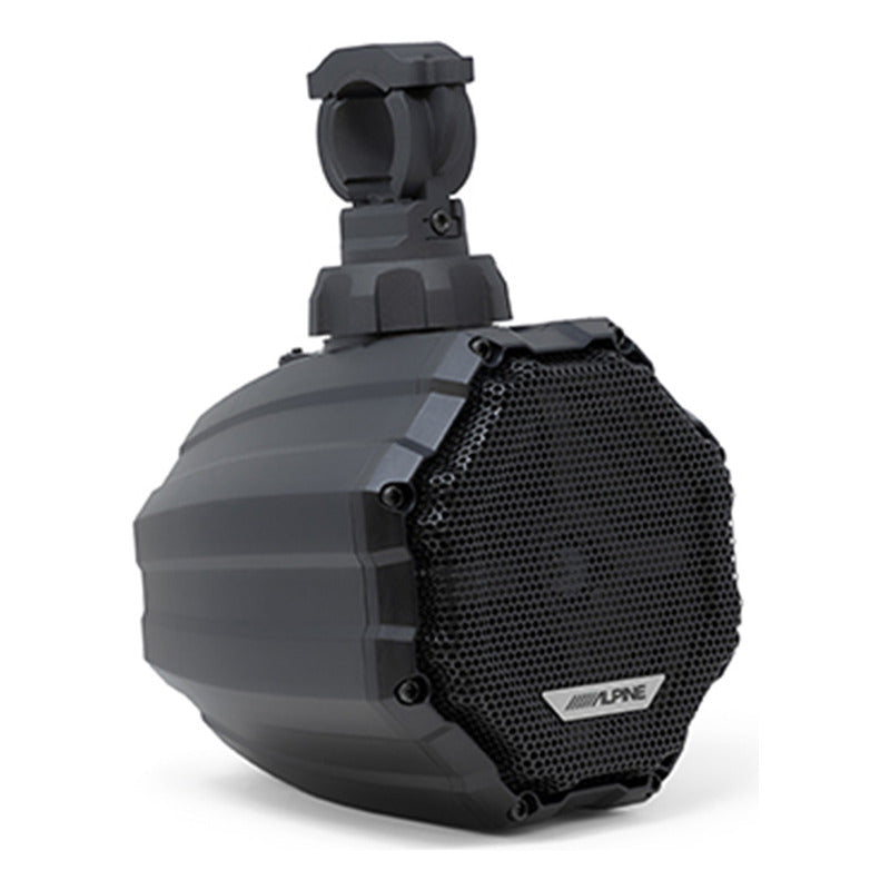 Bocinas Alpine 6.5 Para Cuatrimoto, Rzr O Atv's Con Luz Rgb, Bocinas Marinas Para Lancha Yate Resistentes A La Intemperie, Coaxial De 2 Vías Todo Terreno