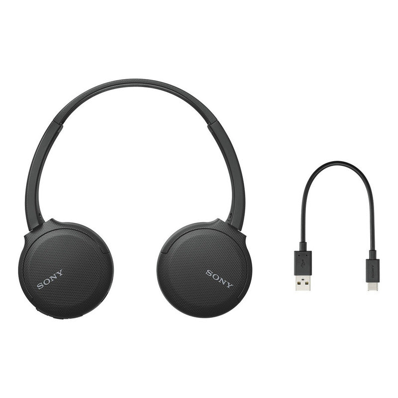 Audífonos Sony Inalámbricos Wh-ch510 Color Negro - Excelente (Reacondicionado)