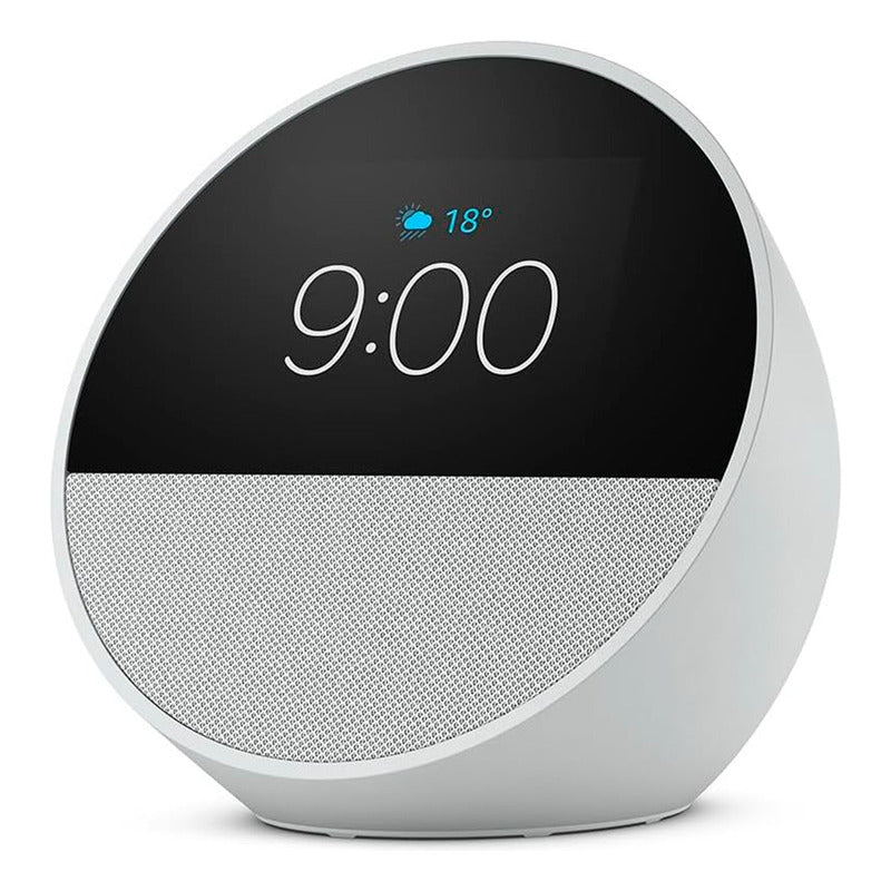 Amazon Echo Spot Bocina Y Despertador Inteligente Blanco
