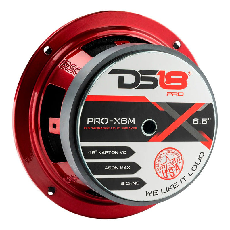 Altavoz 6.5 Pulgadas Ds18 Rango Medio 450w Max, 225w Rms