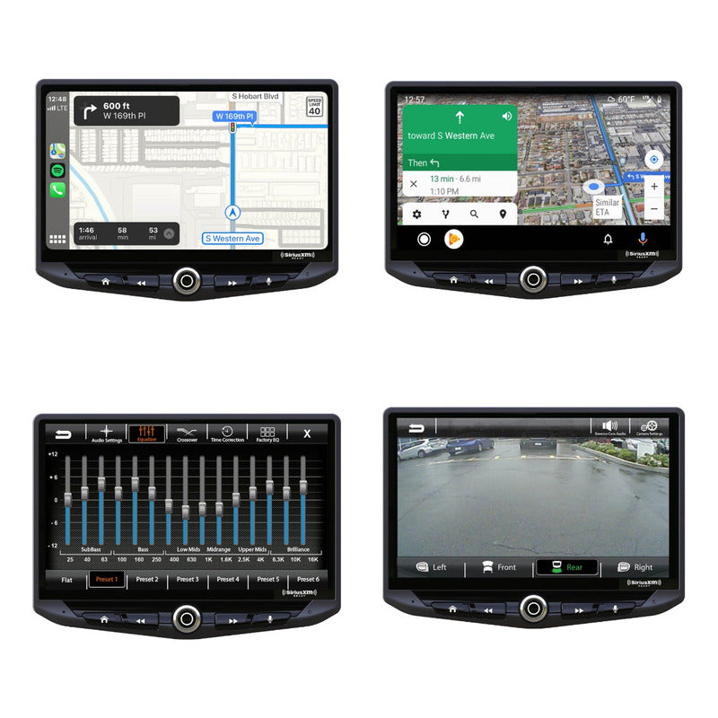 Autoestéreo Stinger Un1810 10 Carplay Android Gps Bt Usb