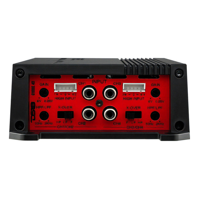 Amplificador Ds18 G1000.4 4 Canales Clase D 1000w Max Color Negro