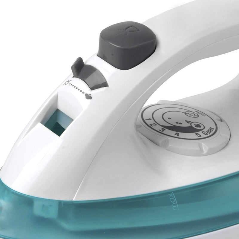 Plancha De Vapor Black+decker Suela Antiadherente, Irbd100 Color Blanco