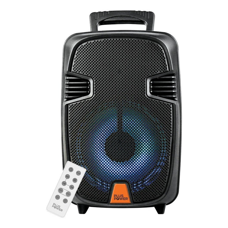 Bocina Plus Power Pp-baf Pp-baf8p Portátil Con Bluetooth Color Negro
