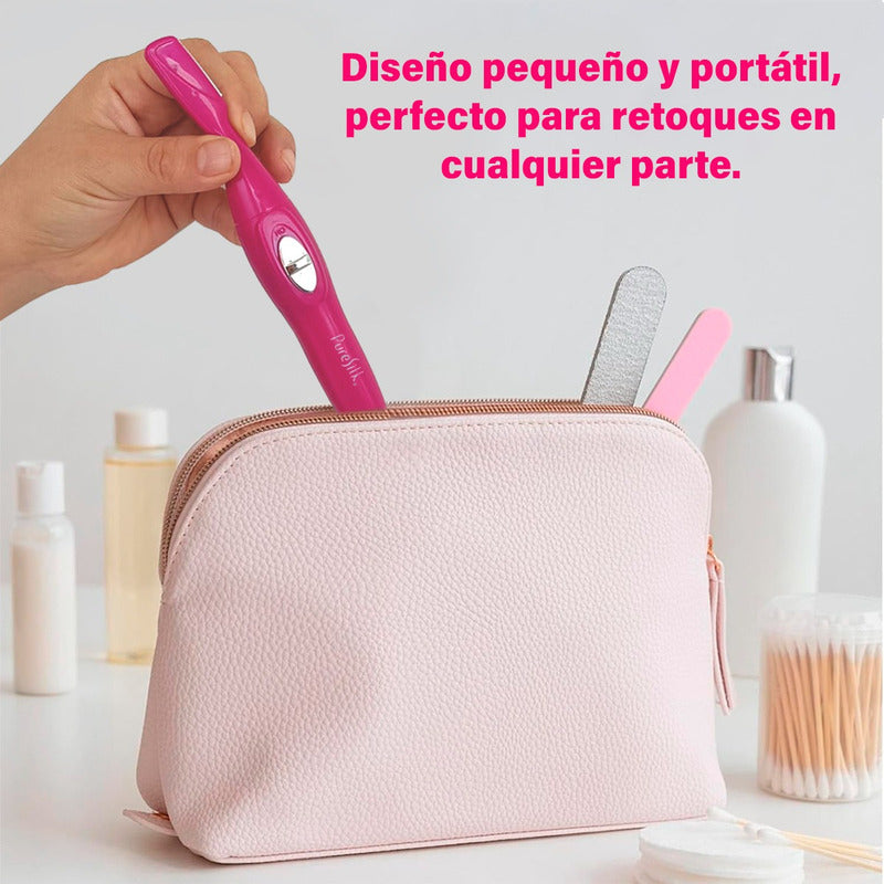 Depiladora Facial Pure Silk Perfecta Para Rostro Y Cejas
