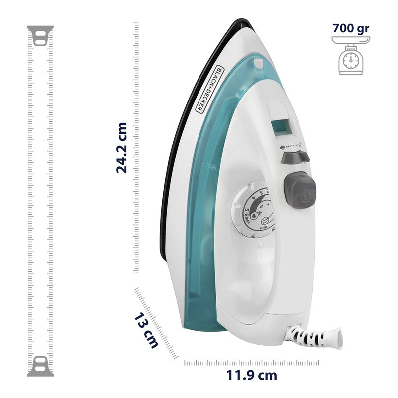 Plancha Vapor Black+decker Quick'n Easy Suela Antiadherente