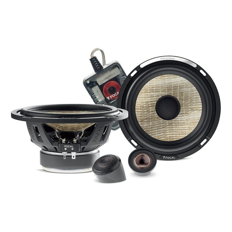 Set De Medios Y Tweeters Ps-165 Fe Flax Evo Focal 140w 6.5