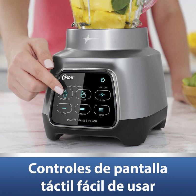 Licuadora Oster Con Pantalla Táctil, 3 Velocidades, 1.4 Litros