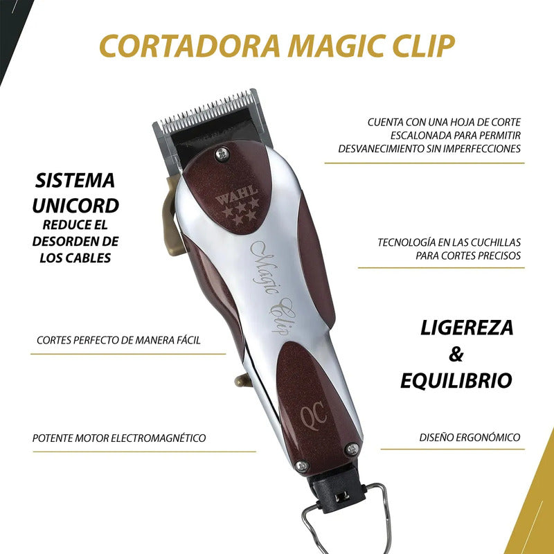 Unicord Combo Para Cabello Y Barba Profesional Barberia Wahl