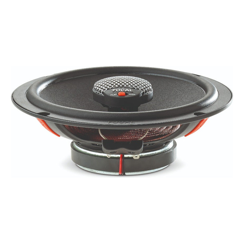 Bocinas Para Auto Focal Universal Icu165 6,5inc 2vias 70wrms Color Negro
