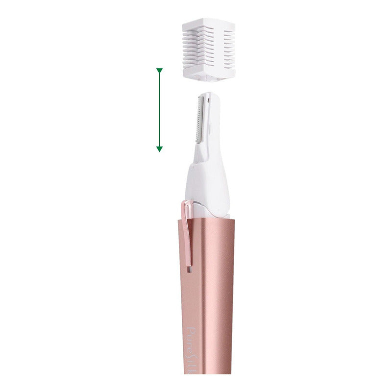 Depiladora Pure Silk Cara, Bikini Y Zonas Intimas Luz Led
