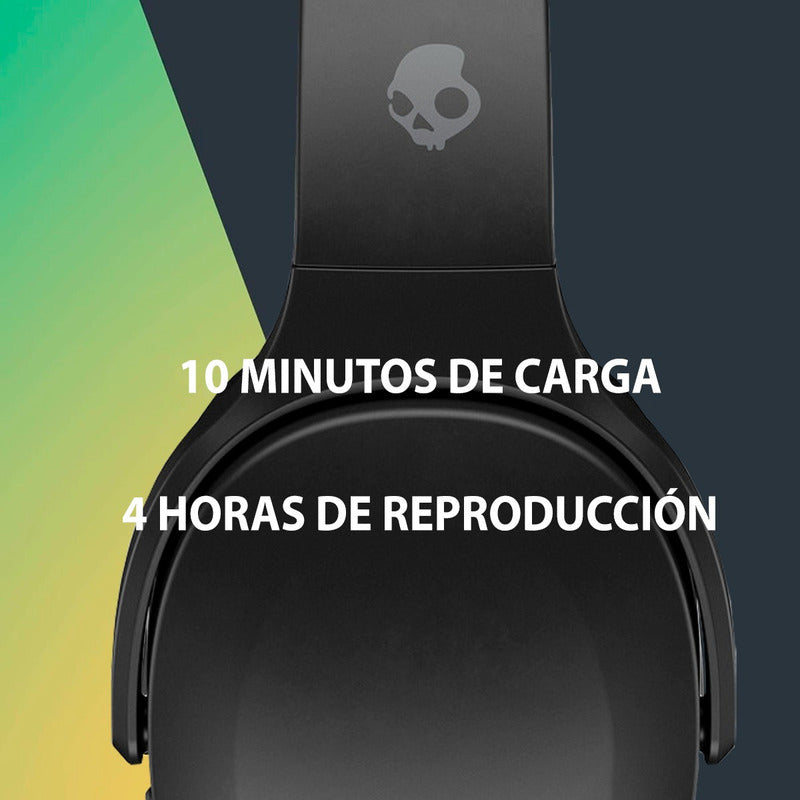 Audífonos Inalámbricos Skullcandy Over-ear Crusher Evo Negro