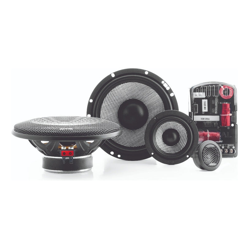 Set De Medios Focal Access 165as3 6.5 3vias 160w Max