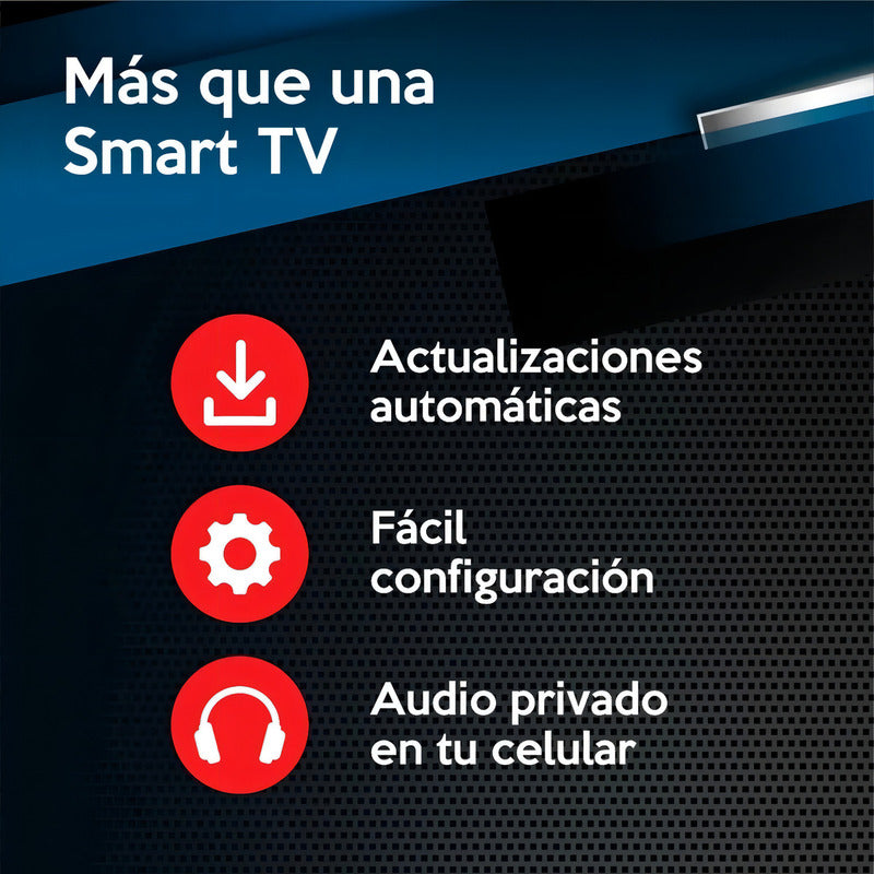 Tv 40 Pulgadas Smart Tv Hd Daw40r Roku Led Daewoo - Excelente (Reacondicionado)