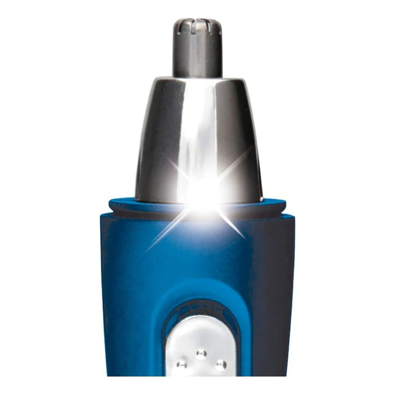 Rasuradora De Nariz Y Oído Inalámbrica Barbasol Luz Led