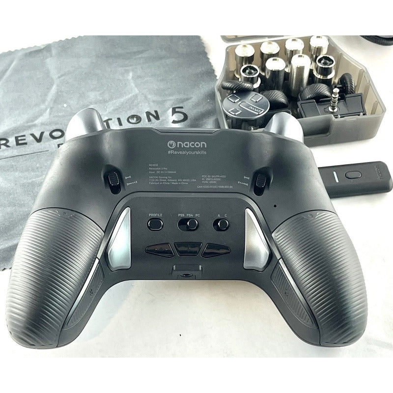 Control Nacon Revolution Pro 5 Para Ps5 Ps4 Y Pc Luz Led