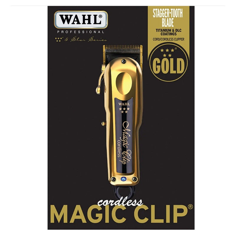 Maquina Profesional Wahl Magic Clip Gold 5 Star Cordless