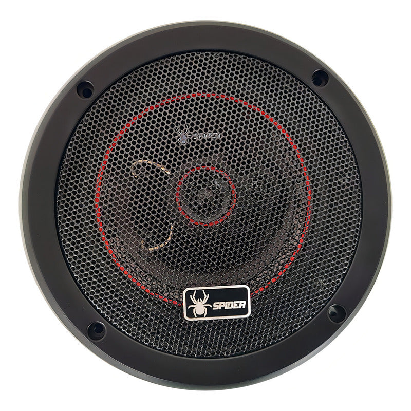 Bocina Spider 6 Pulgadas Pro Audio 3 Vías Potencia Rms 80 W Max Potencia 400 W