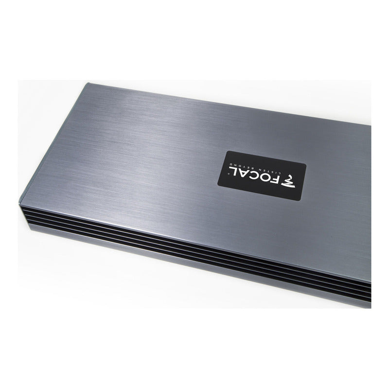 Amplificador De Audio Focal Monobloque Clase D Fdp 1.2000 Color Plateado